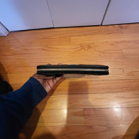 Coach Black Zip-Around Wallet - Picture 5 of 5